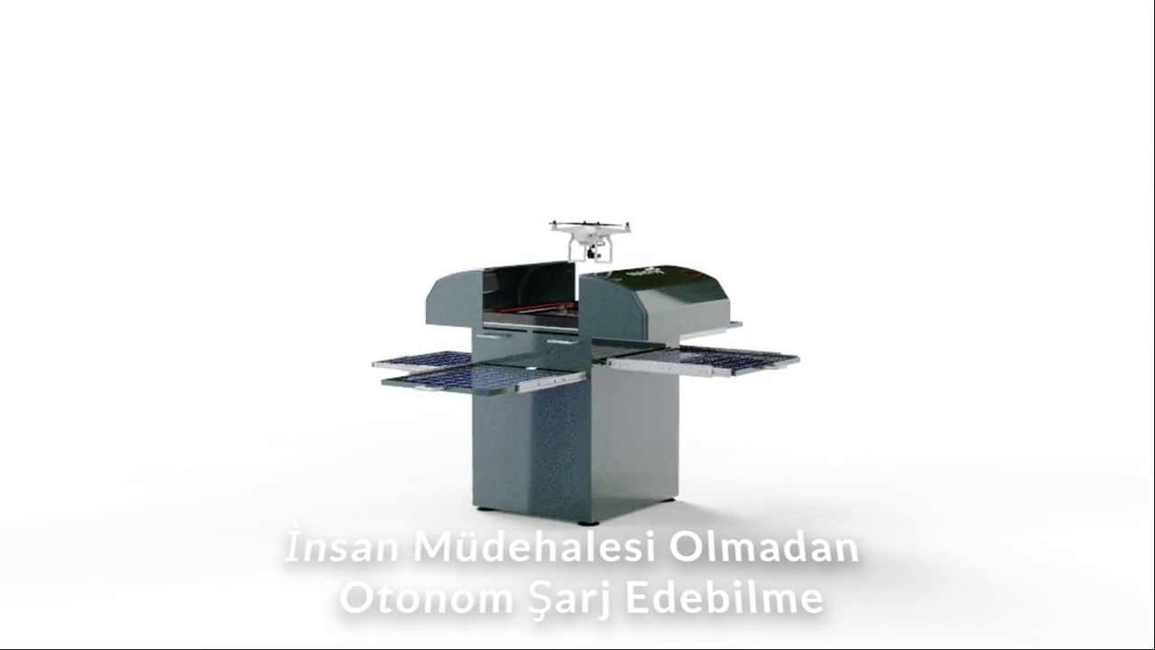 Otonom Drone Şarj İstasyonu