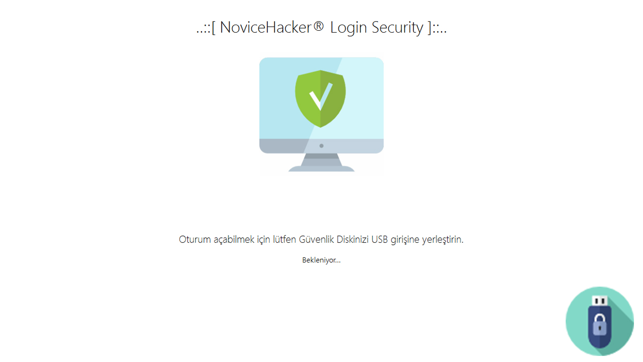 NoviceHacker Giriş Güvenliği